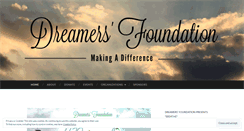 Desktop Screenshot of dreamersfound.org